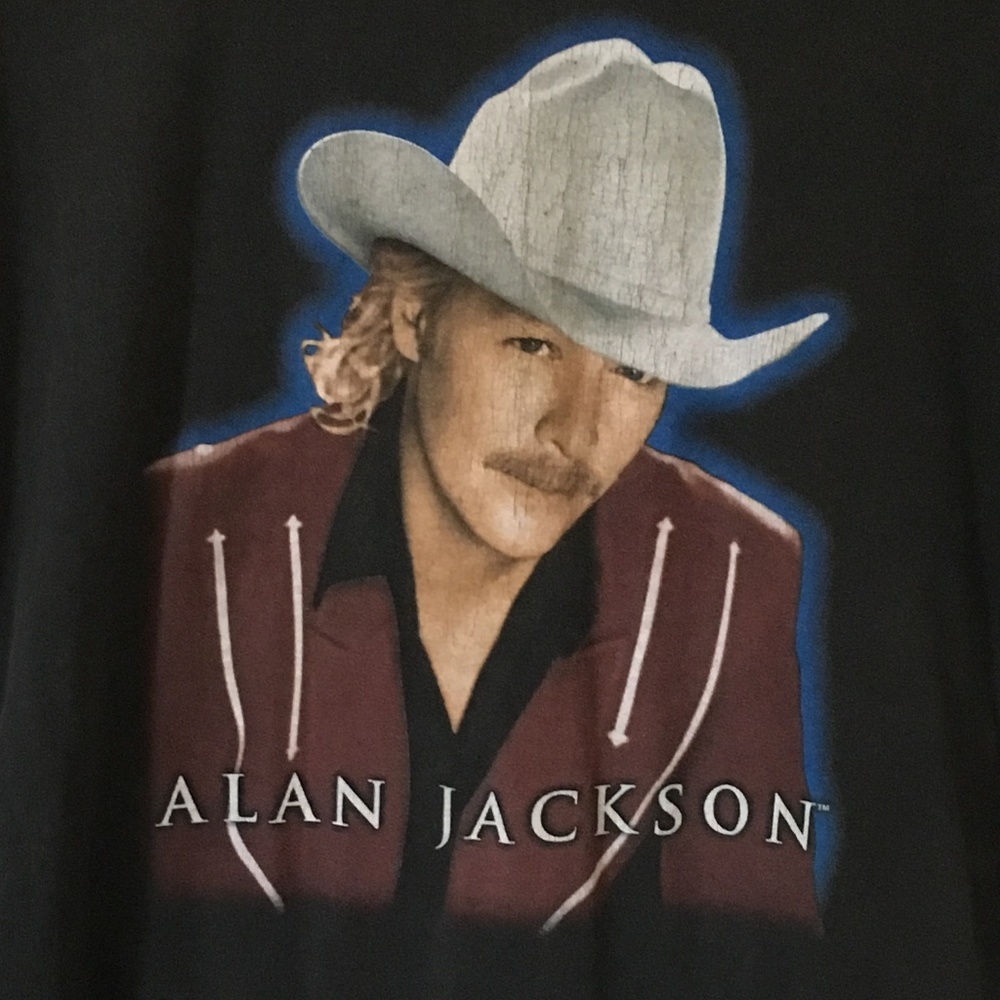 2001 Alan Jackson When Somebody Loves You tee Sz L